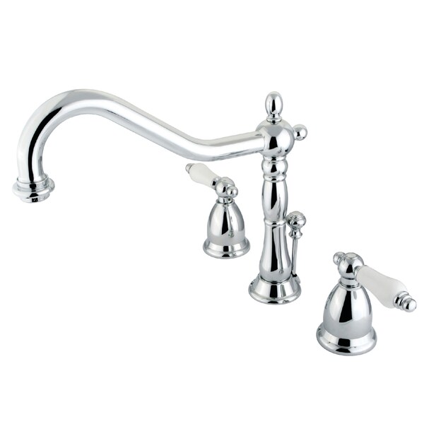 Kingston Brass 8" Widespread Bathroom Faucet, Chrome KS1991PL - main